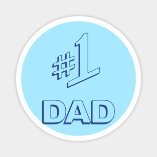 #1 Dad Magnet